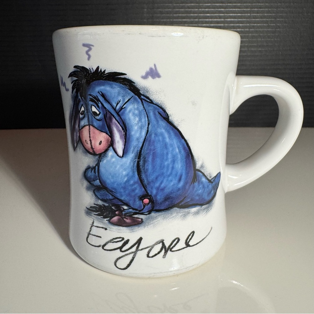 Eeyore Disney White/Blue Mug